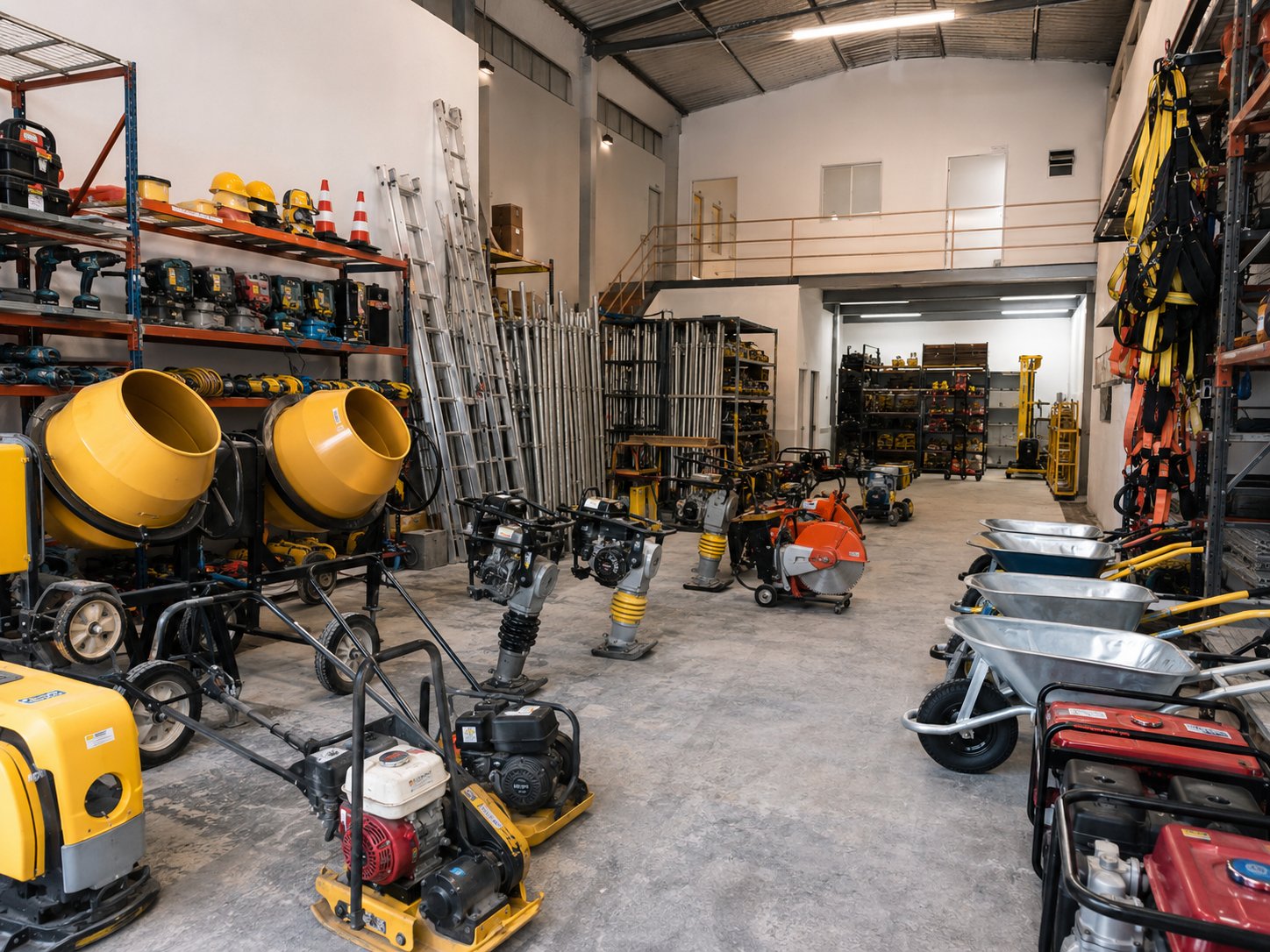 Empresa de Locação de Equipamentos para Construção Civil
